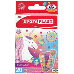 3M Spofaplast č. 119 náplasti dětské dívčí motiv 2 velikosti 20 ks