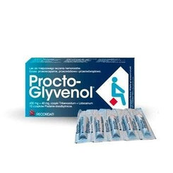 Procto-Glyvenol čípky 10x400 mg