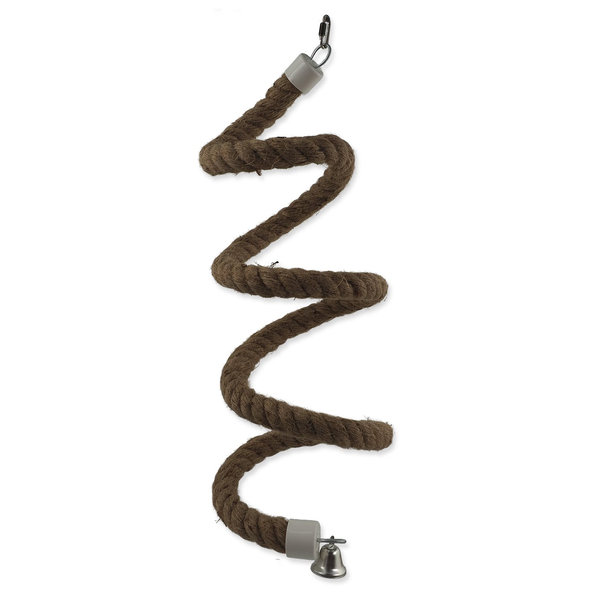 Epic Pet hračka špirála lanová závesná so zvončekom 22 cm