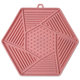 Epic Pet lízací podložka Lick&Snack hexagon světle růžová 17×15 cm