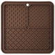Epic Pet lízací podložka Lick&Snack čtverec hnědá 20×20 cm
