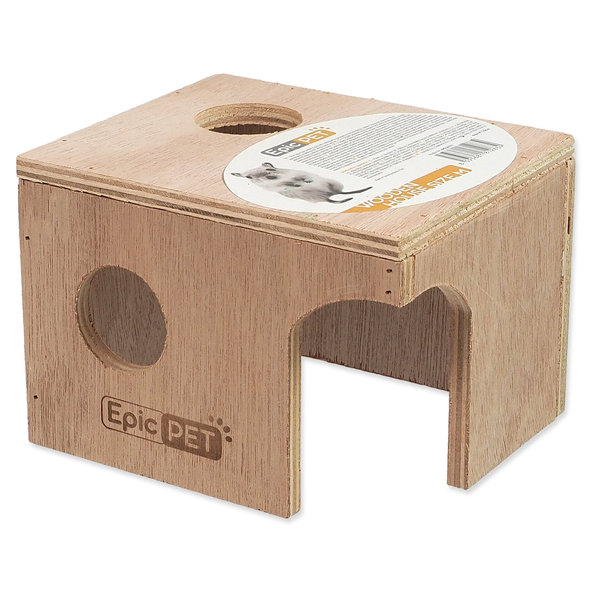 Epic Pet dřevěný domeček M 16 cm