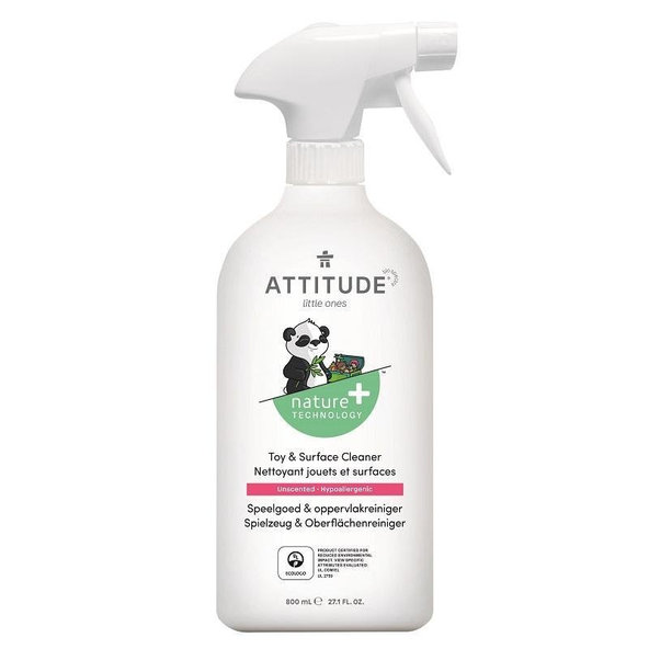 Attitude čisticí prostředek na povrchy a hračky bez parfemace 800 ml