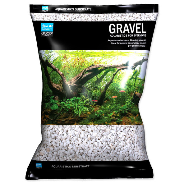 Aqua Excellent Drť bílá 2-4 mm 3 kg
