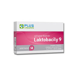 Plus Lekáreň Laktobacily 9 14 kapslí