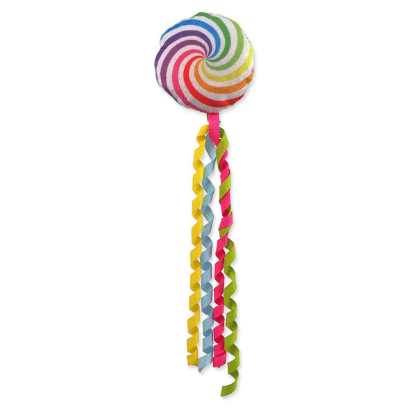 Magic Cat Rainbow Relax kolečko šustící kocourek duhové 7 cm