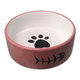 Magic Cat miska keramická růžová/bílá 12,5x4,5 cm 350 ml