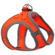 Dog Fantasy postroj Puppy XS oranžový 32-36 cm