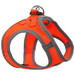 Dog Fantasy postroj Puppy S oranžový 36-41 cm