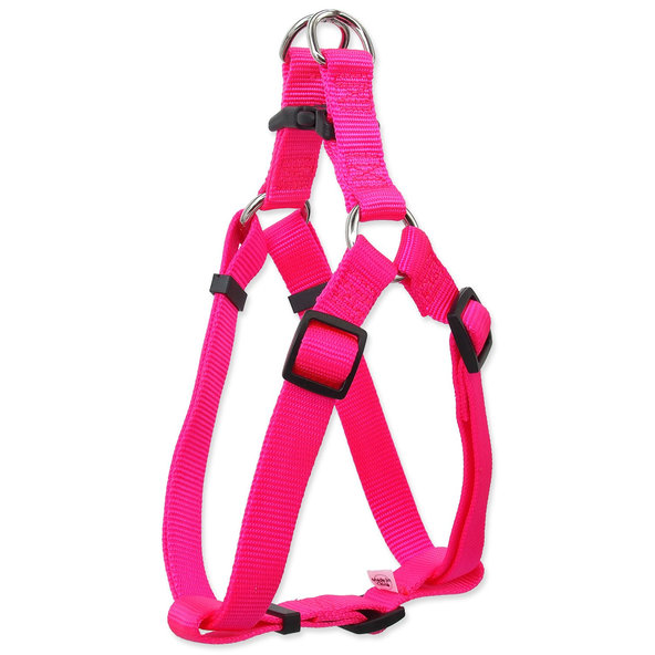 Dog Fantasy postroj Classic L růžový 2,5x65-99 cm