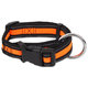 Dog Fantasy obojek Neoprene S oranžový 2×27–37 cm
