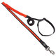 Dog Fantasy vodítko USB LED nylonové běžecké oranžové 180-250 cm