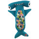 Dog Fantasy Water Float kladivák plovoucí PET lahev tyrkysový 33 cm