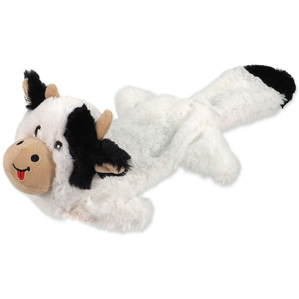Dog Fantasy Recycled Toy kráva pískací s kapsičkou na pamlsky 50 cm