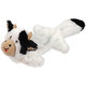 Dog Fantasy Recycled Toy kráva pískací s kapsičkou na pamlsky 50 cm