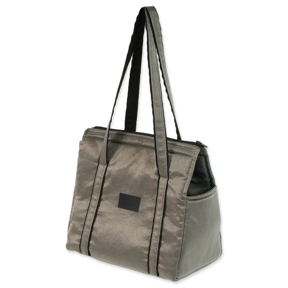 Dog Fantasy taška Platinum stříbrná 40 cm