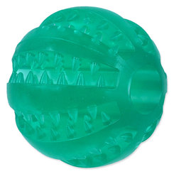 Dog Fantasy míček DENTAL MINT zelený 6 cm