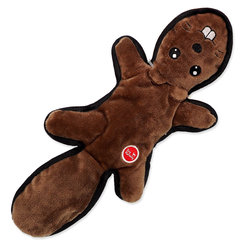 Dog Fantasy hračka Recycled Toy veverka pískací šustící ocas 39 cm
