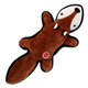 Dog Fantasy hračka Recycled Toy liška pískací šustící ocas 39 cm