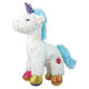 Dog Fantasy hračka Stuffed Toy jednorožec pískací mix barev 26 cm