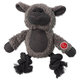 Dog Fantasy hračka Snuggle mix zvířat s uzly a pískátkem 21 cm