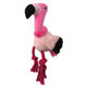 Dog Fantasy hračka Silent Squeak plameňák růžový 27 cm