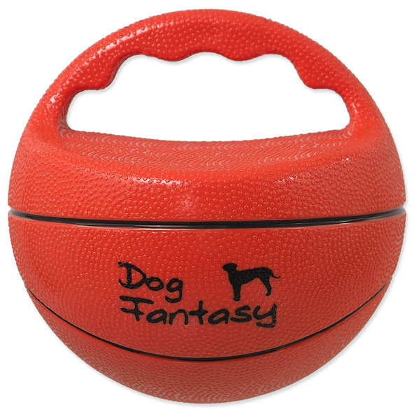 Dog Fantasy hračka lopta s rukovětí Ball pískací 15 cm