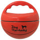 Dog Fantasy hračka lopta s rukovětí Ball pískací 15 cm