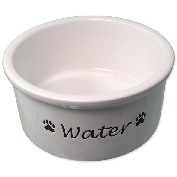 Dog Fantasy keramická miska Water bílá 15×7 cm 600 ml