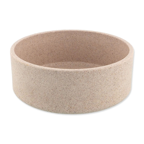 Dog Fantasy miska EcoStyle béžová 14 cm 600 ml