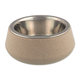 Dog Fantasy miska nerezová EcoStyle béžová 14 cm 480 ml