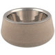 Dog Fantasy miska nerezová EcoStyle béžová 17 cm 850 ml