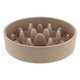 Dog Fantasy miska proti hltání EcoStyle béžová 14 cm 400 ml