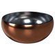 Dog Fantasy miska s dvojitou stěnou rose gold 12 cm 376 ml