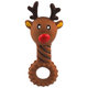 Dog Fantasy Winter Tale Hračka pro psy pískací sob 14 cm