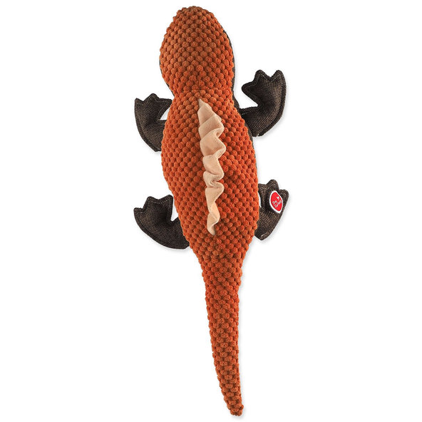 Dog Fantasy Hračka Jungle ještěrka oranžová 45 cm