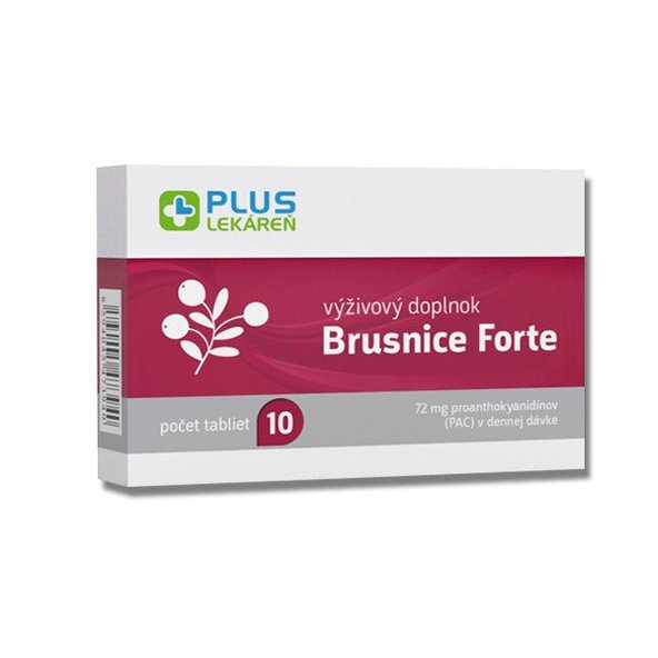 Plus Lekáreň Brusinky Forte na močové cesty 10 tablet