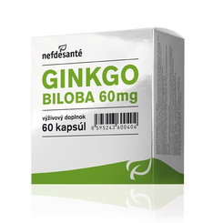 Nefdesanté ginkgo biloba 60 mg 60 tabliet