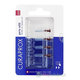 Curaprox CPS 405 Perio Refill mezizubní kartáčky bordové 4 ks