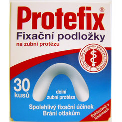 Protefix fixační podložky dolní protéza 30 ks