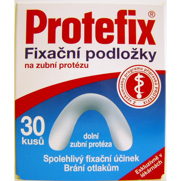Protefix fixační podložky dolní protéza 30 ks
