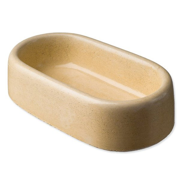 Be-Mi miska betonová oválná 7x9 cm