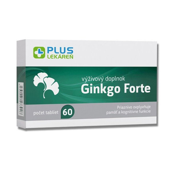 Plus Lekáreň Ginkgo Forte 60 tablet