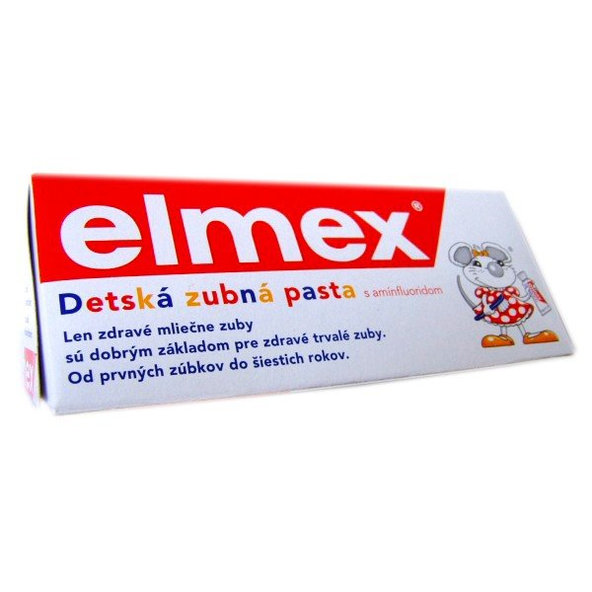 Elmex dětská zubní pasta 0–6 let 50 ml