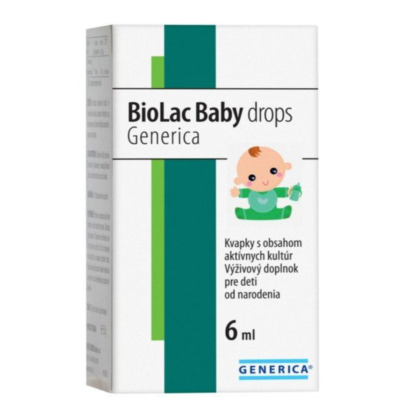 Generica BioLac Baby Drops 6 ml