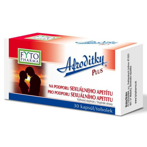 Afroditky Plus zvýšení sexuálního apetitu 30 cps