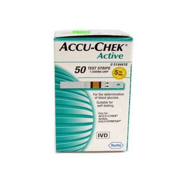 Accu-Chek Active testovací proužky 50 ks