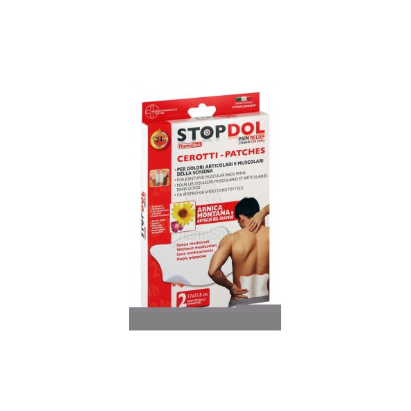 STOPDOL náplast XXL 17 × 21,8 cm 2 ks