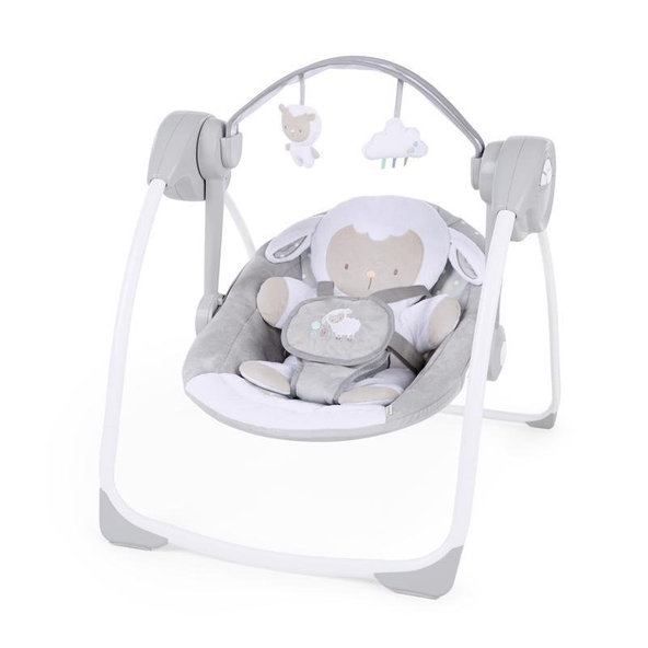 Ingenuity houpačka s melodií Cuddle Lamb 0 m+ do 9 kg 2019