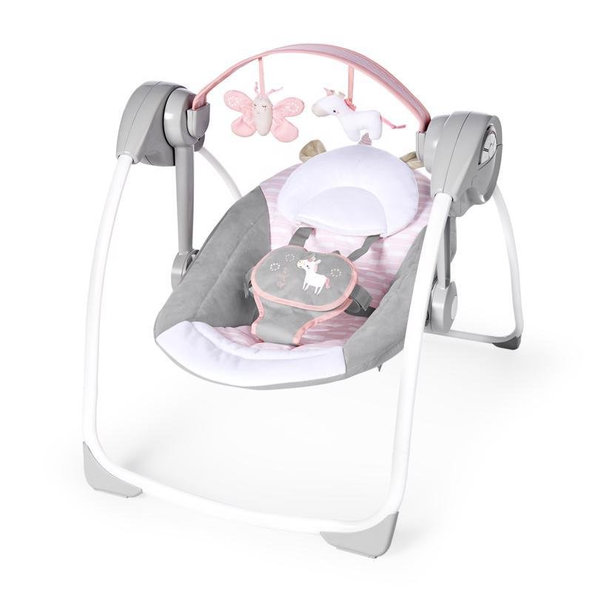 Ingenuity houpačka s melodií Flora the Unicorn 0 m+ do 9 kg